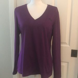 Rich Plum Workout Top
